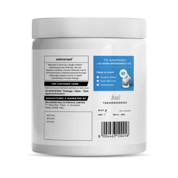 Wellcore - Pure Micronised Creatine Monohydrate | (307g, 83 servings) - Image 3