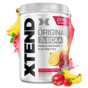 Scivation Xtend BCAA Intra workout powder 7gm BCAA, (30 Servings) Imported